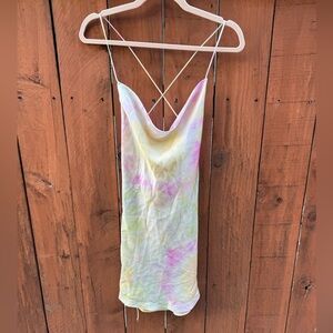 Zara Tie-Dye Slip Dress